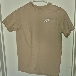 Nike Beige Short Sleeve Tee